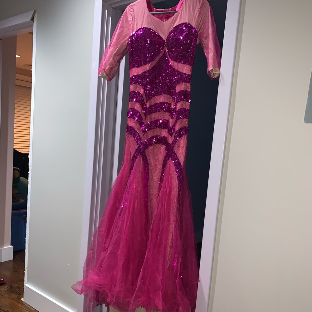 Jovani pink dress